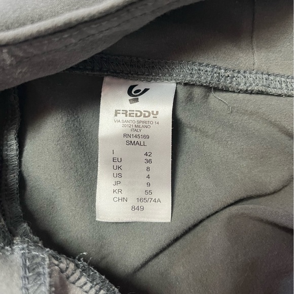 Freddy WR.UP Sage Green Zip Up Leggings - Picture 5 of 15